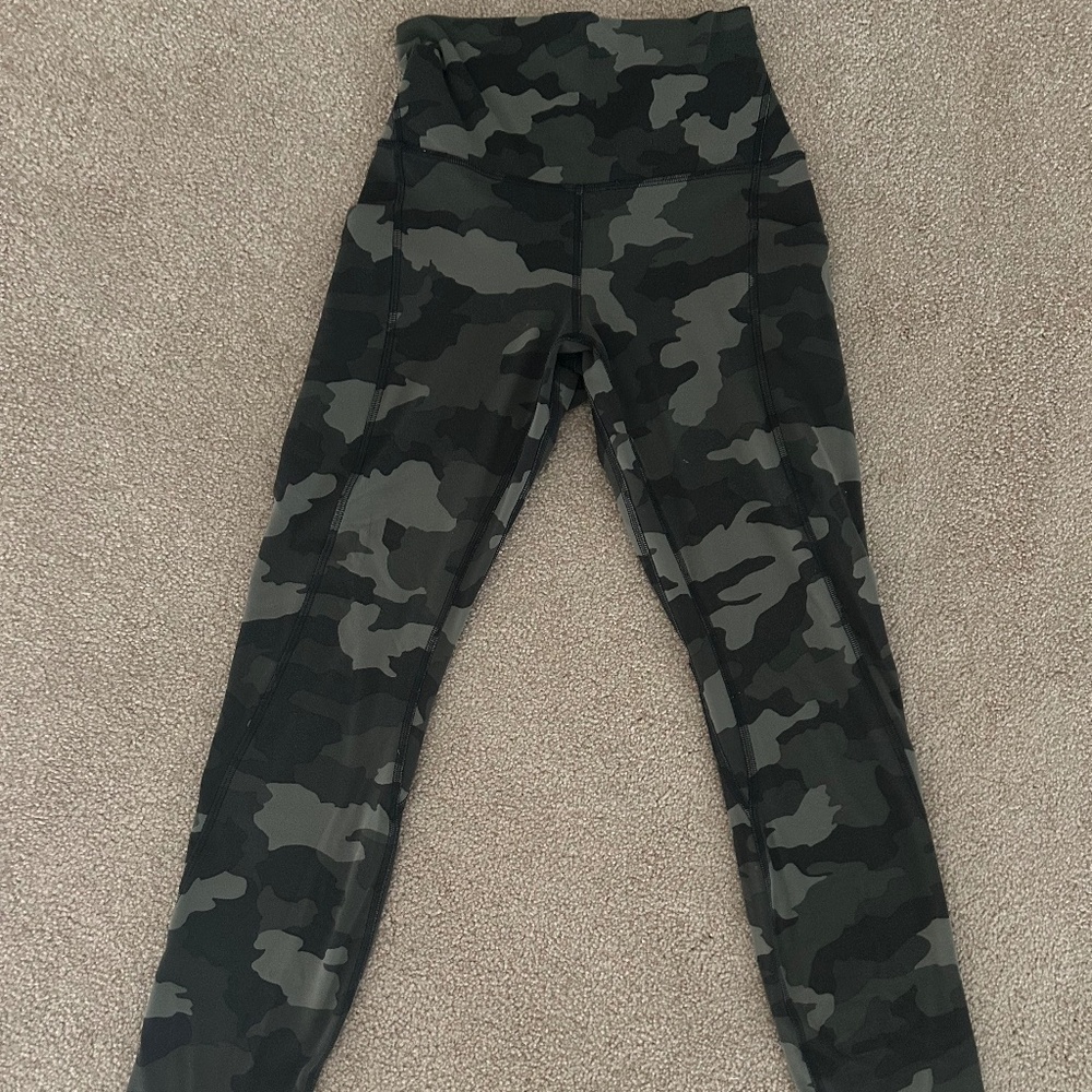 Lululemon camo align leggings